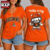 Cleveland Browns NFL Hello Kitty Football V Neck T Shirt, NFL V Neck T-Shirt 3 Cleveland Browns NFL Hello Kitty Football V Neck T Shirt, NFL V Neck T-Shirt Cleveland Browns Nfl Hello Kitty Football V Neck T Shirt