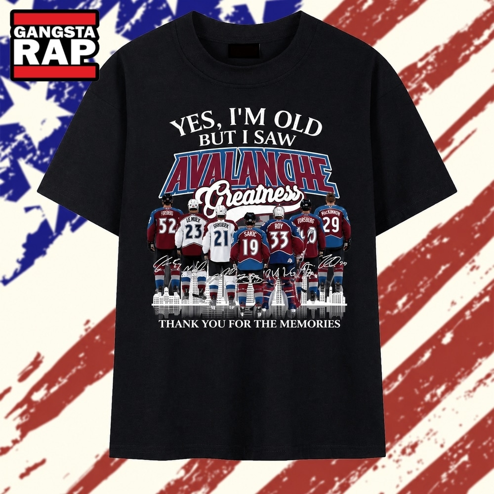 Colorado Avalanche Legends Greatness Vintage Hockey T Shirt, Trending 2D Shirt Colorado Avalanche Legends Greatness Vintage Hockey T Shirt