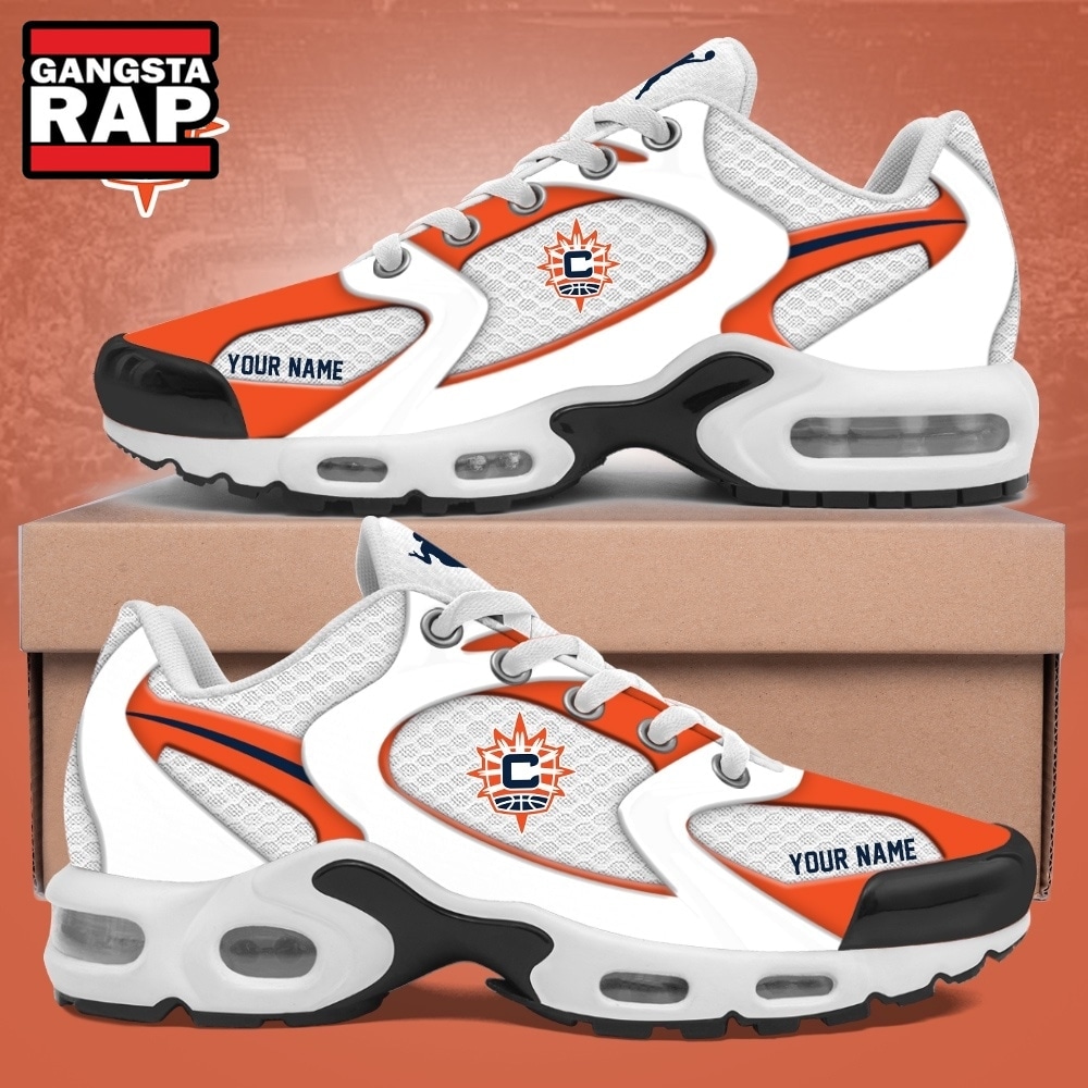 Connecticut Sun WNBA Custom Name Air Max Plus Shoes Sneakers