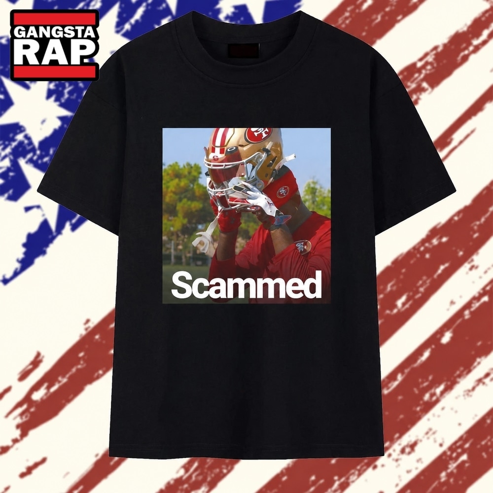 Daejon Love Scammed fake 49ers T Shirt, Trending 2D Shirt Daejon Love Scammed fake 49ers T Shirt, Trending 2D Shirt