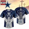 Dallas Cowboys NFL Blessed Beyond The Score Baseball Jersey, NFL Baseball Jersey Dallas Cowboys Nfl Blessed Beyond The Score Baseball Jersey