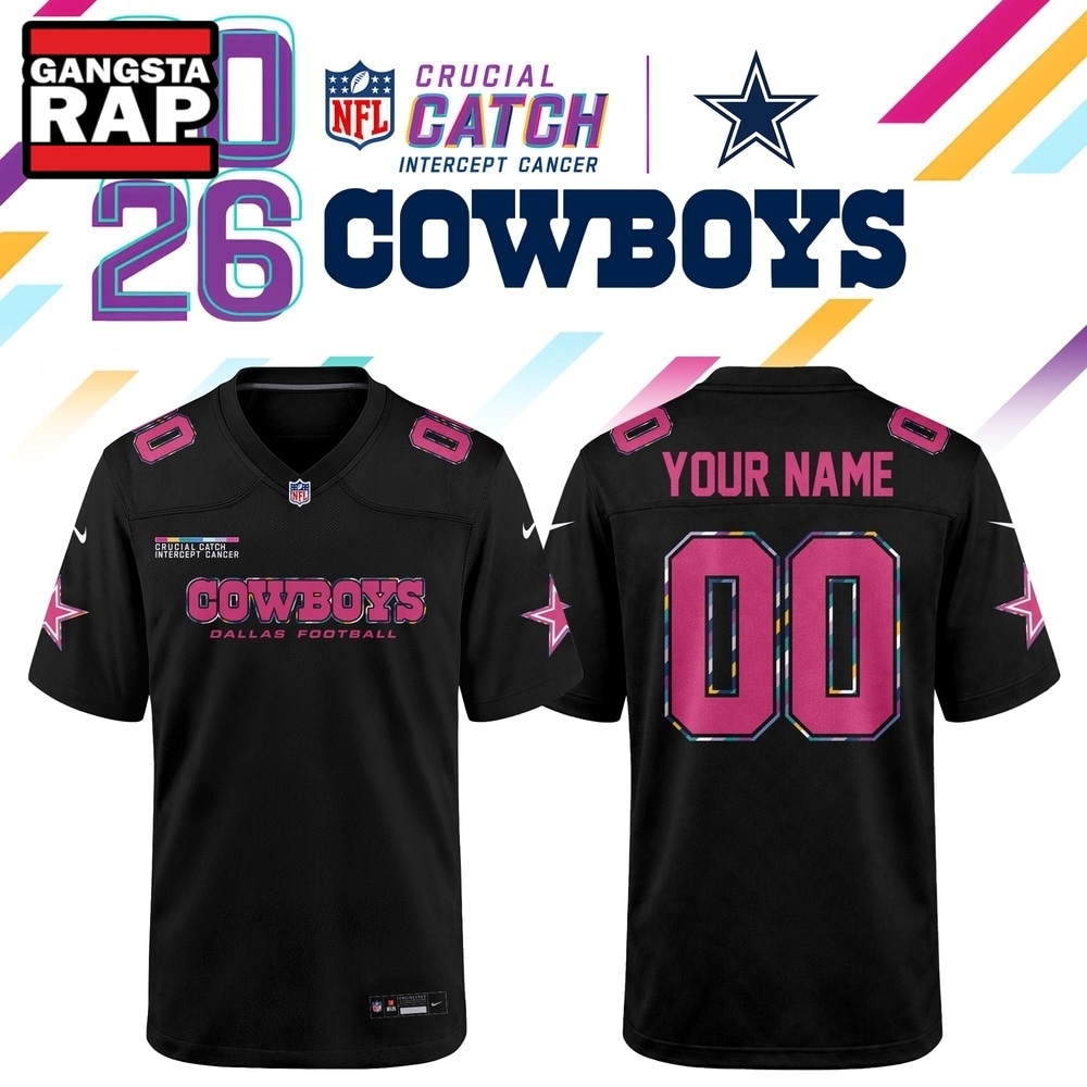 Dallas Cowboys NFL Crucial Catch 2026 Black Limited Edition Football Jersey, Trending Football Jersey Dallas Cowboys NFL Crucial Catch 2026 Black Limited Edition Football Jersey, Trending Football Jersey