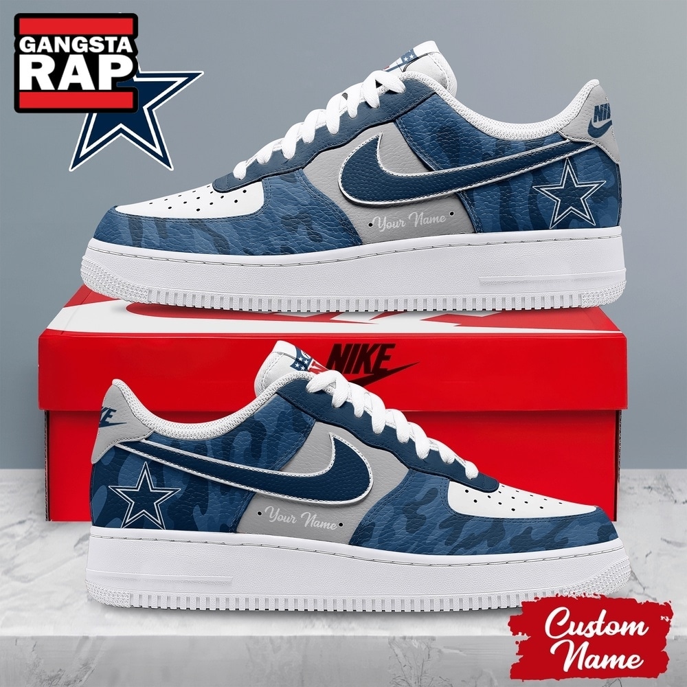 Dallas Cowboys NFL End Zone Energy Custom Air Force 1 Shoes Sneaker, NFL Air Force 1 Shoes Dallas Cowboys NFL End Zone Energy Custom Air Force 1 Shoes Sneaker, NFL Air Force 1 Shoes