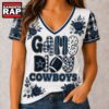 Dallas Cowboys NFL Football Flowers Team Pride V Neck T Shirt, NFL V Neck T-Shirt 3 Dallas Cowboys NFL Football Flowers Team Pride V Neck T Shirt, NFL V Neck T-Shirt Dallas Cowboys Nfl Football Flowers Team Pride V Neck T Shirt