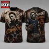 Dallas Cowboys NFL Michael Myers Sunday Nightmares Horror Halloween 3D T Shirt, Football New Design Shirt 3 Dallas Cowboys NFL Michael Myers Sunday Nightmares Horror Halloween 3D T Shirt, Football New Design Shirt Dallas Cowboys Nfl Michael Myers Sunday Nightmares Horror Halloween 3D T Shirt