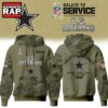 Dallas Cowboys NFL US Veterans Salute To Service 2026 Hoodie Shirt, Football New Design Shirt Dallas Cowboys Nfl US Veterans Salute TO Service 2026 Hoodie Shirt