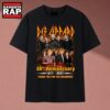 Def Leppard 50th Anniversary 1977 2027 Thank You For The Memories T Shirt, Music 2D Shirt Def Leppard 50th Anniversary 1977 2027 Thank You For The Memories T Shirt