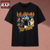 Def Leppard Tour 2026 Photo Collage Rock Band T Shirt, Music 2D Shirt Def Leppard Tour 2026 Photo Collage Rock Band T Shirt