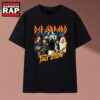 Def Leppard Tour Photo Collage Rock Band Graphic T Shirt, Music 2D Shirt 3 Def Leppard Tour Photo Collage Rock Band Graphic T Shirt, Music 2D Shirt Def Leppard Tour Photo Collage Rock Band Graphic T Shirt