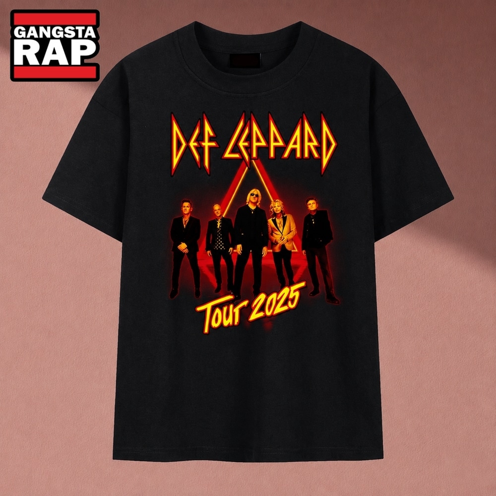 Def Leppard Tour Rock Heavy Metal Band T Shirt, Music 2D Shirt Def Leppard Tour Rock Heavy Metal Band T Shirt, Music 2D Shirt