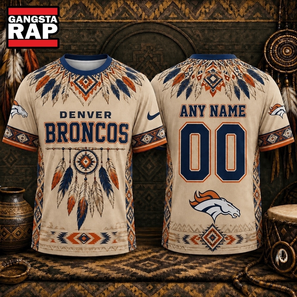 Denver Broncos 2026 NFL Native American Heritage 3D Shirt, Football New Design Shirt Denver Broncos 2026 Nfl Native American Heritage 3D Shirt