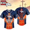 Denver Broncos NFL Blessed Beyond The Score Baseball Jersey, NFL Baseball Jersey Denver Broncos Nfl Blessed Beyond The Score Baseball Jersey