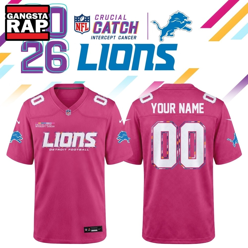 Detroit Lions NFL Crucial Catch 2026 Pink Limited Edition Football Jersey, Trending Football Jersey Detroit Lions NFL Crucial Catch 2026 Pink Limited Edition Football Jersey, Trending Football Jersey