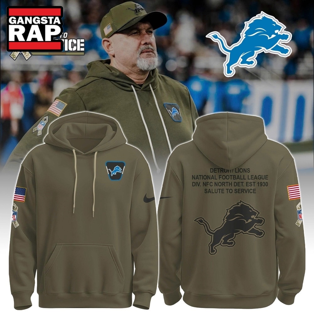 Detroit Lions NFL US Veterans Salute To Service 2026 Hoodie Shirt, Football New Design Shirt Detroit Lions Nfl US Veterans Salute TO Service 2026 Hoodie Shirt