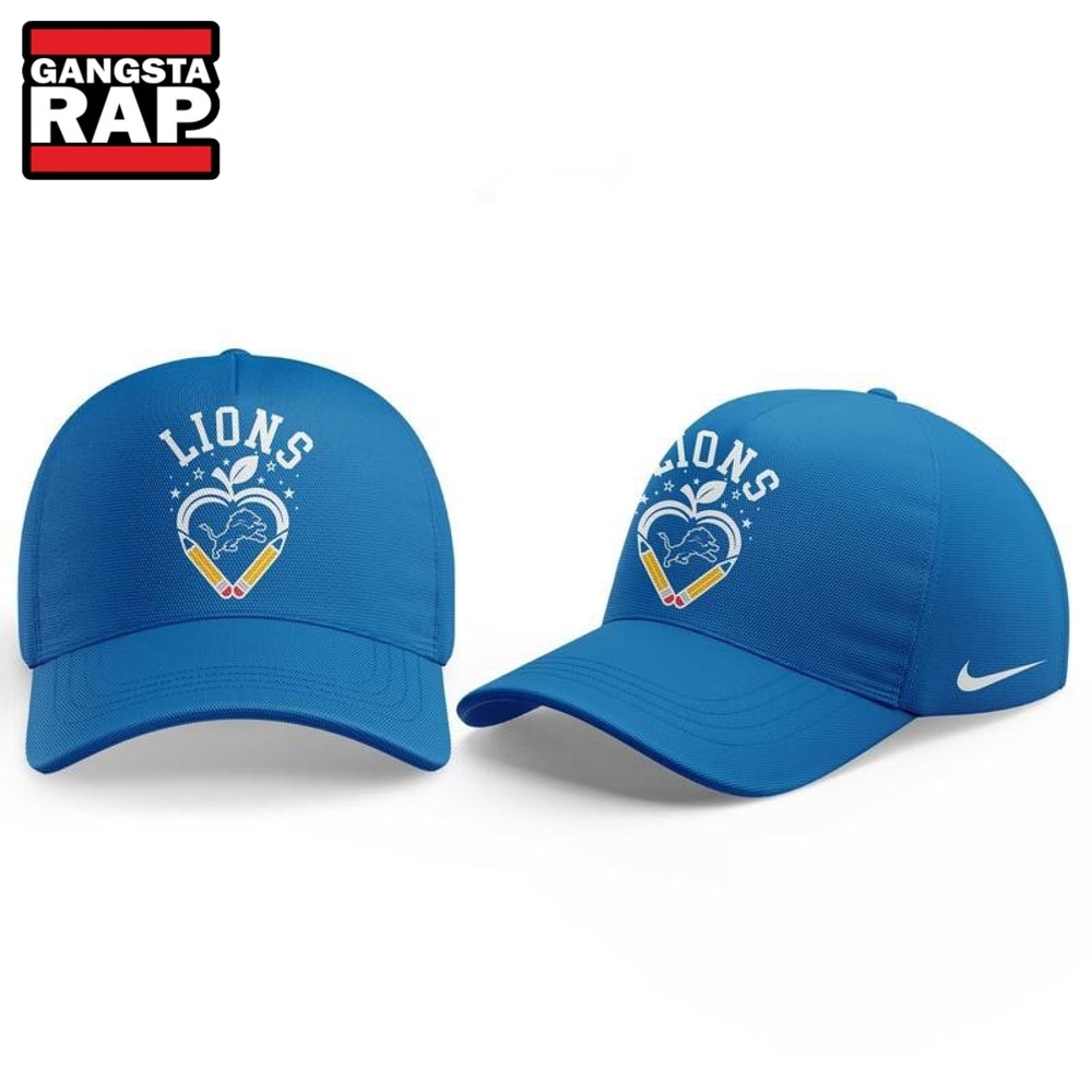 Detroit Lions x Teacher Appreciation 2026 New Cap, Trending Baseball Cap Detroit Lions x Teacher Appreciation 2026 New Cap, Trending Baseball Cap