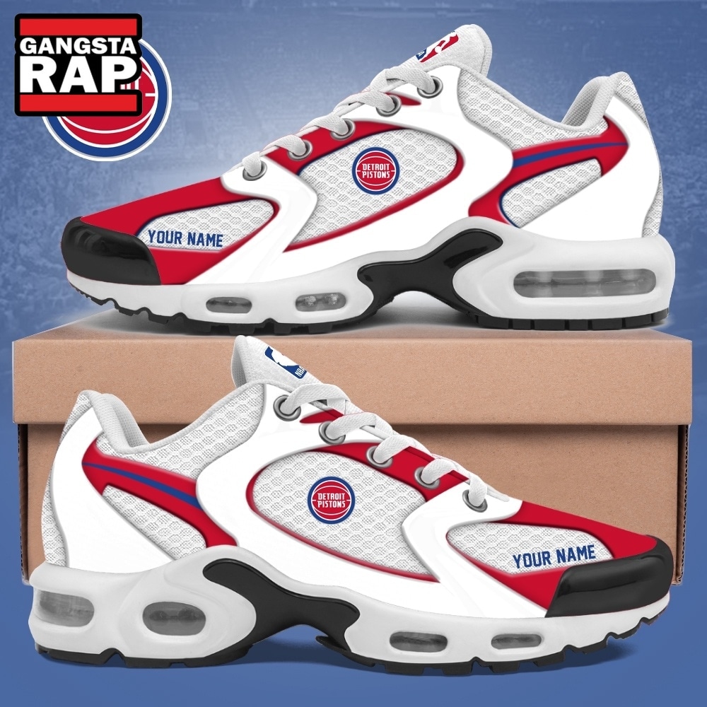 Detroit Pistons NBA 2026 27 Season Personalized Air Max Plus Shoes Sneakers
