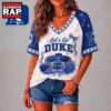 Duke Blue Devils NCAA Floral Stadium Bow V Neck 3D T Shirt, NCAA V Neck T-Shirt 2 Duke Blue Devils NCAA Floral Stadium Bow V Neck 3D T Shirt, NCAA V Neck T-Shirt Duke Blue Devils Ncaa Floral Stadium Bow V Neck 3D T Shirt