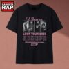 Ed Sheeran Loop Tour 2026 Official North America Dates T Shirt, Music 2D Shirt ED Sheeran Loop Tour 2026 Official North America Dates T Shirt