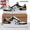 Eminem Stans Crown Logo Black & White Hip Hop Graphic Custom Air Force 1 Shoes, Music Air Force 1 Shoes 2 Eminem Stans Crown Logo Black & White Hip Hop Graphic Custom Air Force 1 Shoes, Music Air Force 1 Shoes Eminem Stans Crown Logo Black White Hip Hop Graphic Custom Air Force 1 Shoes