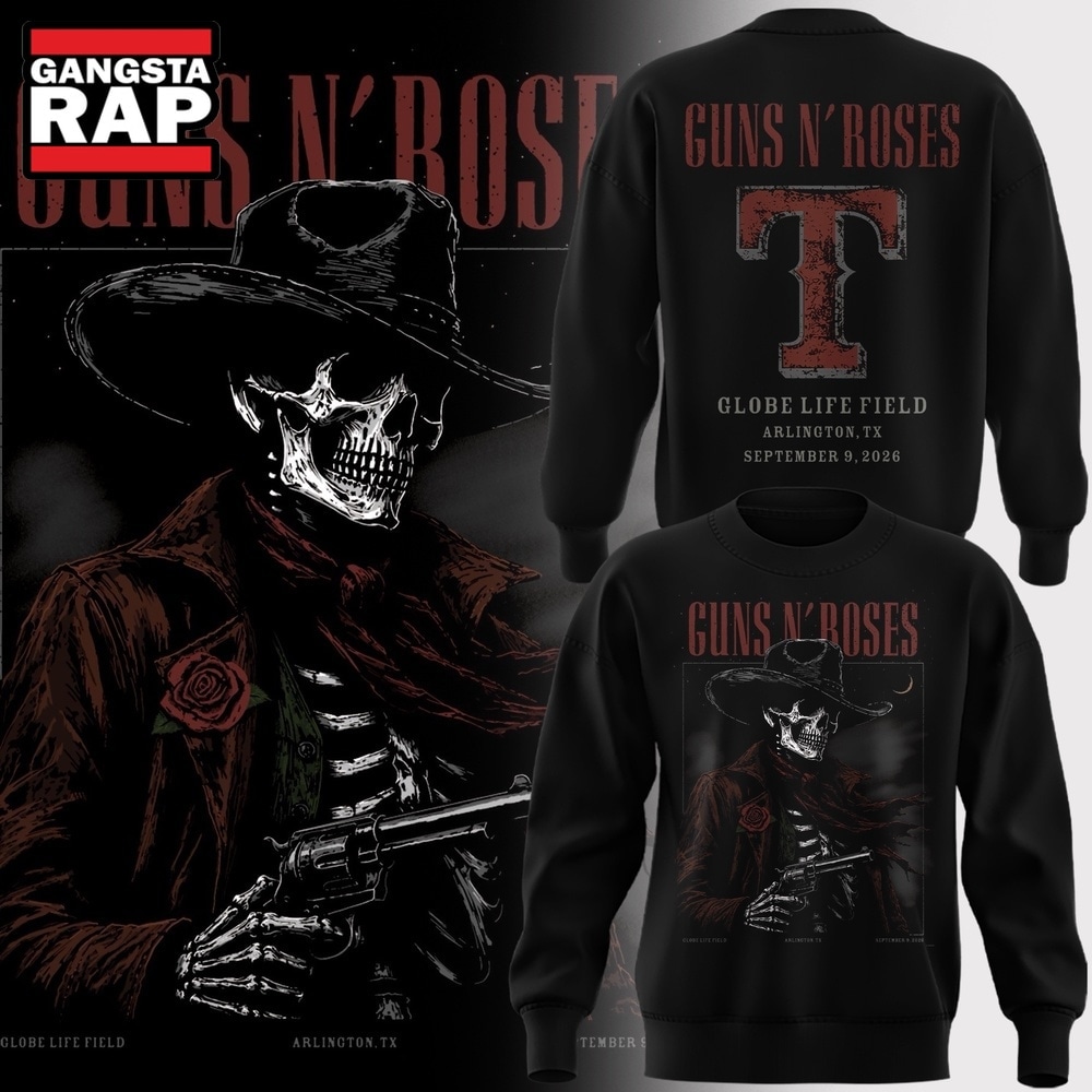 Exclusive Texas Rangers x Guns N’ Roses 2026 Sweatshirt, Trending Design Shirt Exclusive Texas Rangers x Guns N’ Roses 2026 Sweatshirt, Trending Design Shirt