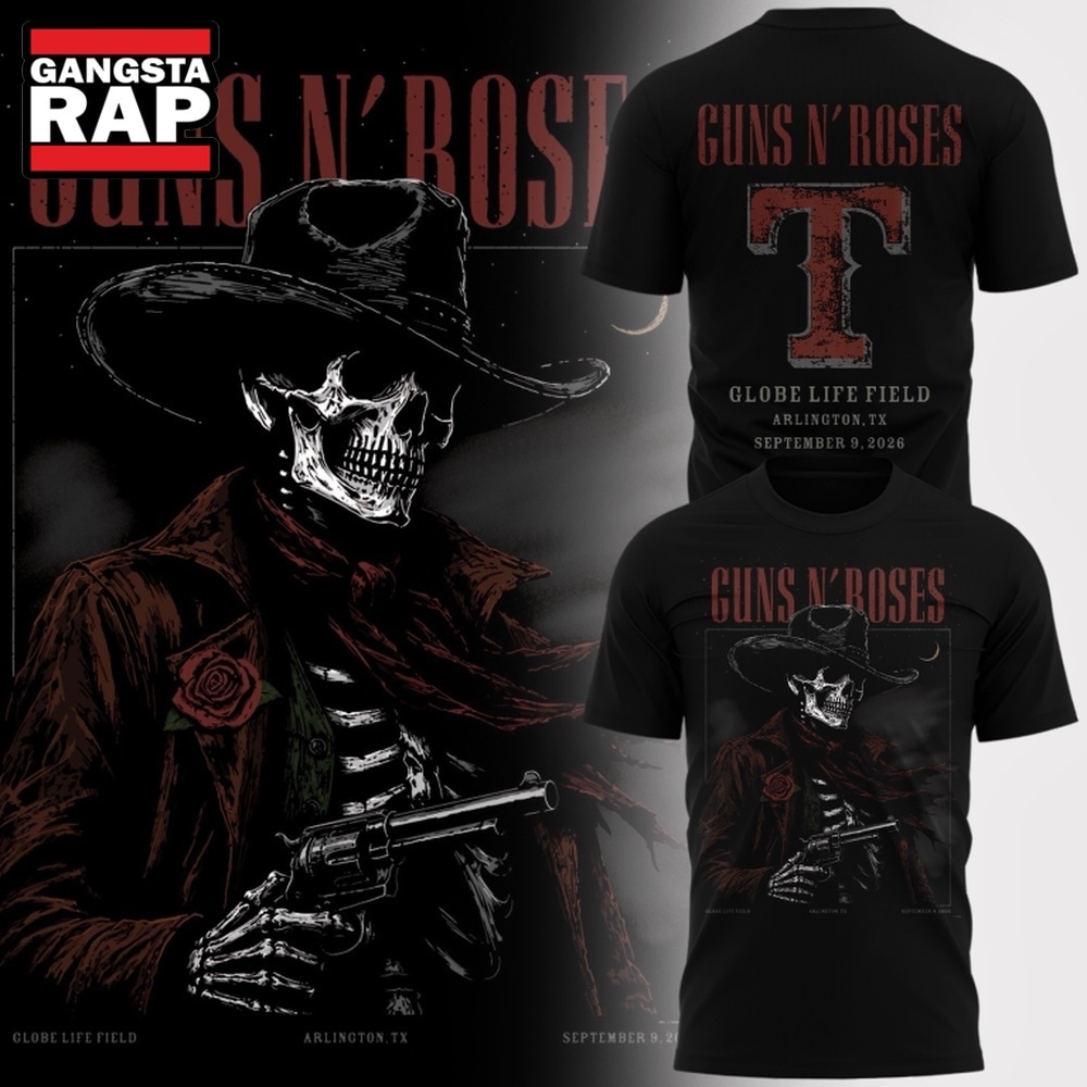 Exclusive Texas Rangers x Guns N’ Roses 2026 T Shirt, Trending Design Shirt Exclusive Texas Rangers x Guns N’ Roses 2026 T Shirt, Trending Design Shirt