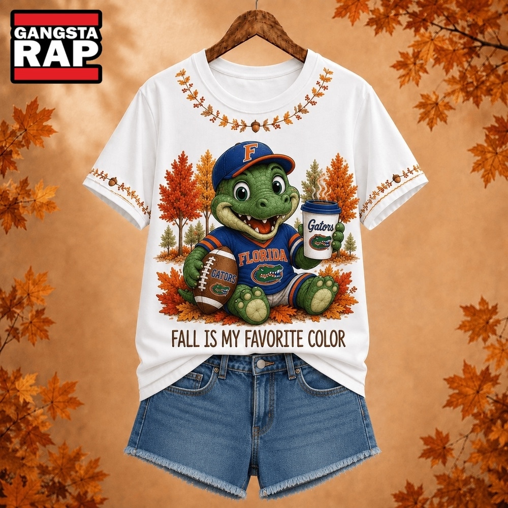 Florida Gators NCAA Fall Is My Favorite Color Football Unisex 3D Shirt, NCAA 3D Shirt Florida Gators NCAA Fall Is My Favorite Color Football Unisex 3D Shirt, NCAA 3D Shirt