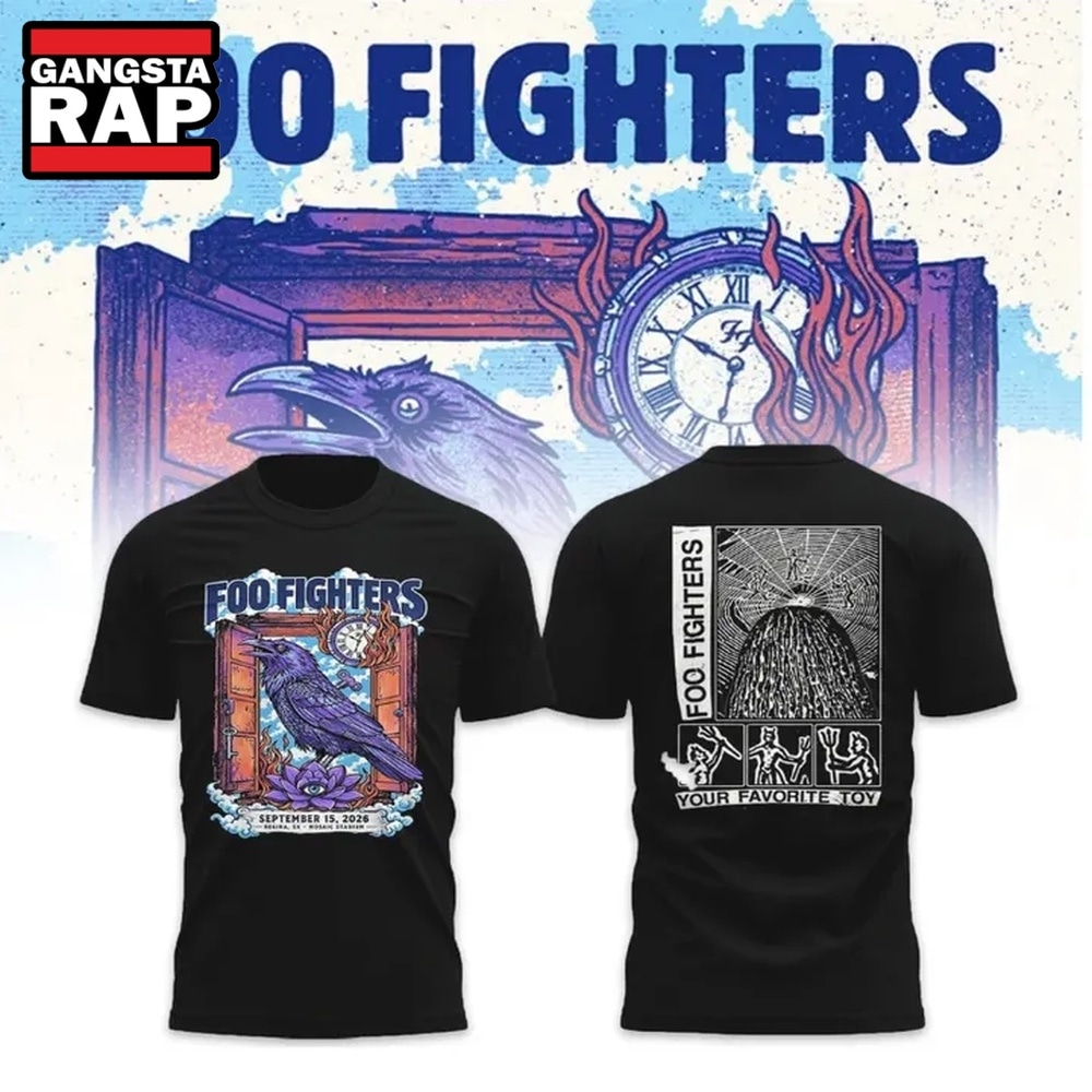 Foo Fighters Mosaic Stadium Regina 2026 Tour Limited Edition T Shirt, Trending 3D Music Shirt Foo Fighters Mosaic Stadium Regina 2026 Tour Limited Edition T Shirt, Trending 3D Music Shirt