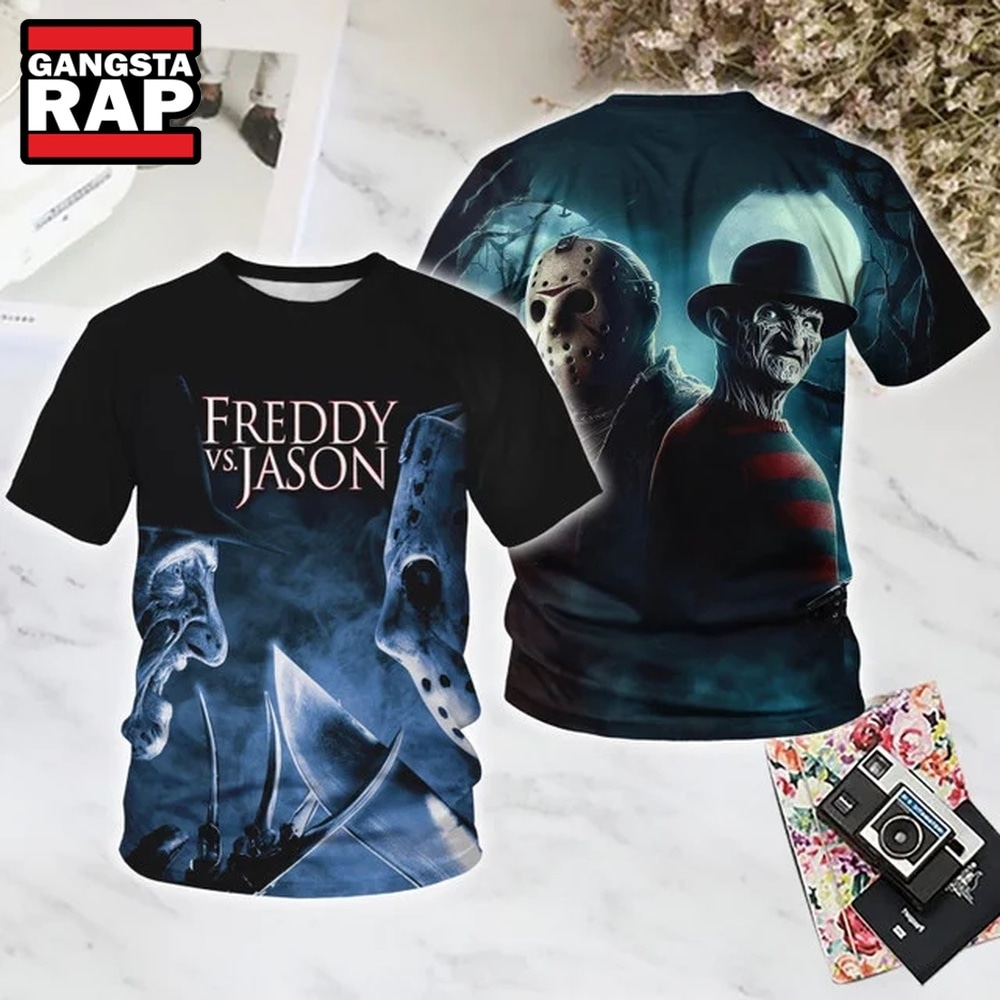 Friday the 13th 2003 Halloween All Over Print T Shirt, Trending 3D Music Shirt Friday the 13th 2003 Halloween All Over Print T Shirt, Trending 3D Music Shirt