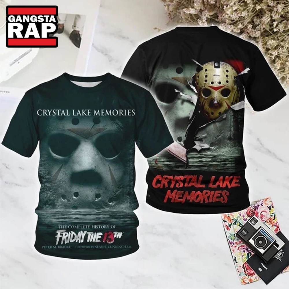 Friday the 13th Crystal Lake Memories Halloween All Over Print T Shirt, Trending 3D Music Shirt Friday the 13th Crystal Lake Memories Halloween All Over Print T Shirt, Trending 3D Music Shirt