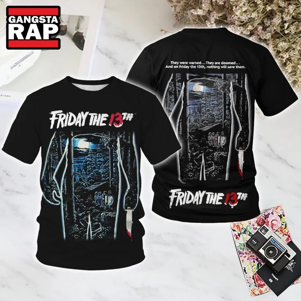 Friday the 13th NOTHING WILL SAVE THEM Halloween All Over Print T Shirt, Trending 3D Music Shirt Friday the 13th NOTHING WILL SAVE THEM Halloween All Over Print T Shirt, Trending 3D Music Shirt