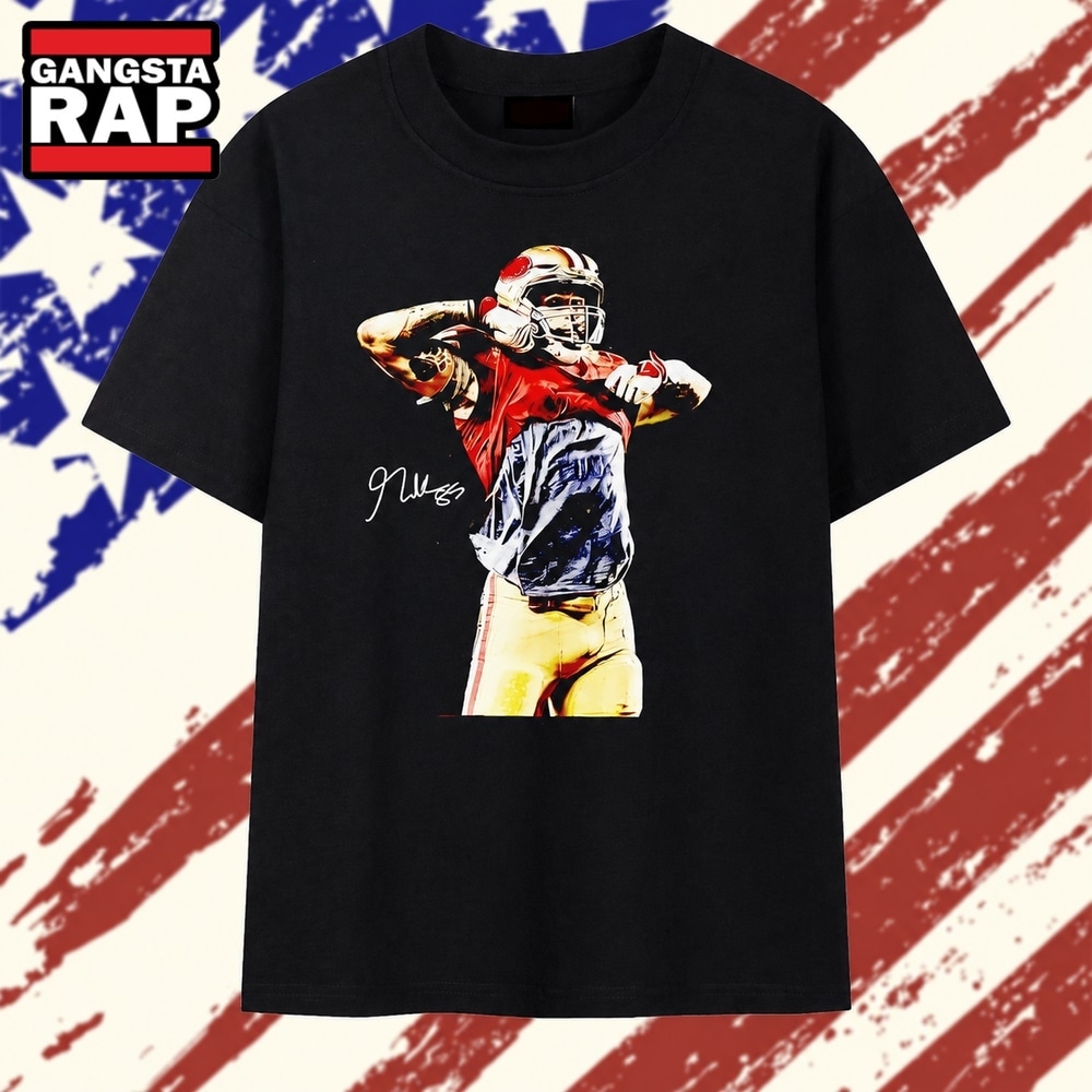 George Kittle San Francisco 49ers Signature T Shirt, Trending 2D Shirt George Kittle San Francisco 49ers Signature T Shirt, Trending 2D Shirt