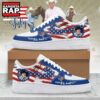 George Strait Happy 4th Of July Custom Air Force 1 Shoes, Music Air Force 1 Shoes George Strait Happy 4th OF July Custom Air Force 1 Shoes