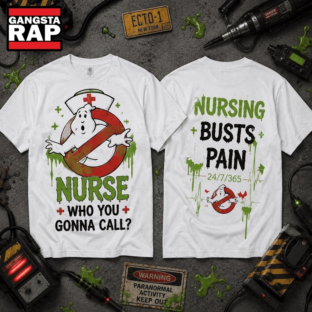 Ghostbusters Nurse Who You Gonna Call Night Shift 3D Shirt, Trending 3D Music Shirt Ghostbusters Nurse Who You Gonna Call Night Shift 3D Shirt