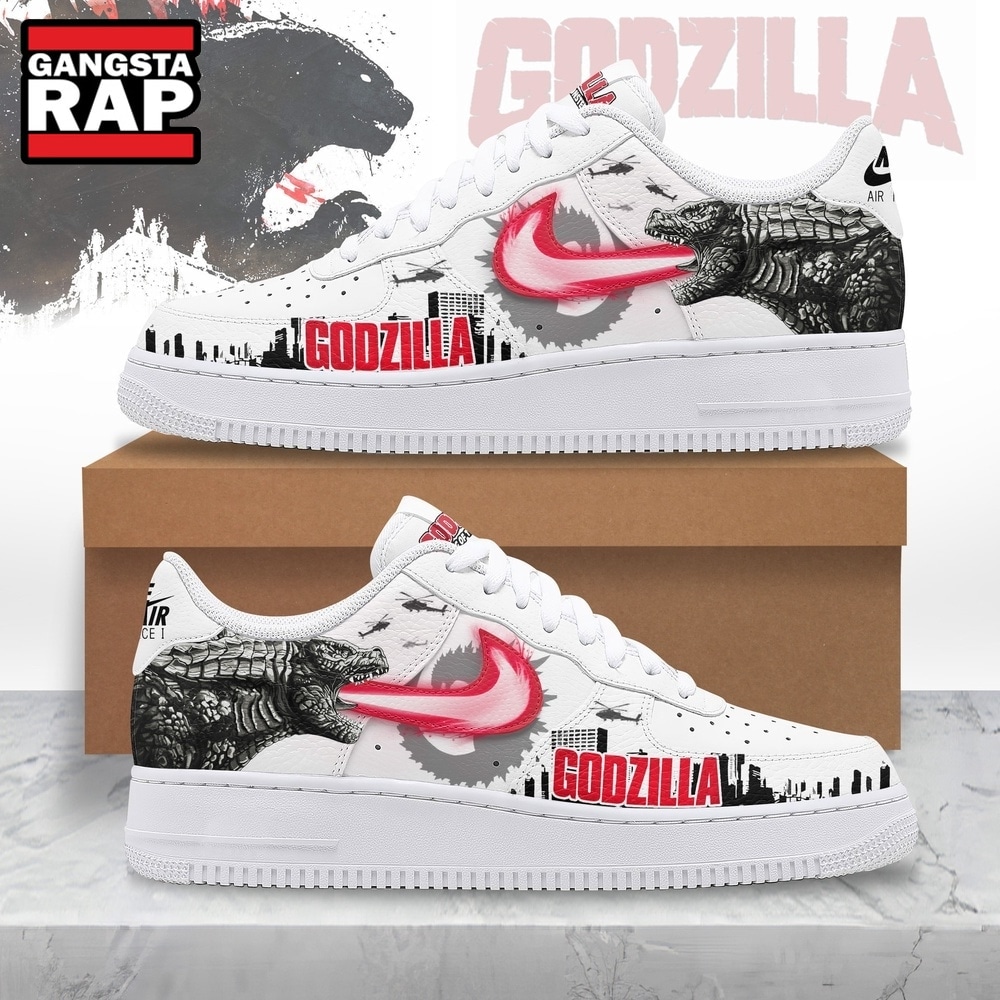 Godzilla Atomic Breath Air Force 1 Shoes, Music Air Force 1 Shoes Godzilla Atomic Breath Air Force 1 Shoes, Music Air Force 1 Shoes