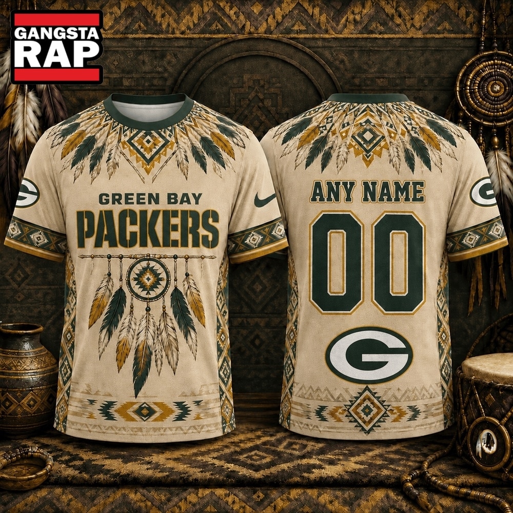 Green Bay Packers 2026 NFL Native American Heritage 3D Shirt, Football New Design Shirt Green Bay Packers 2026 Nfl Native American Heritage 3D Shirt
