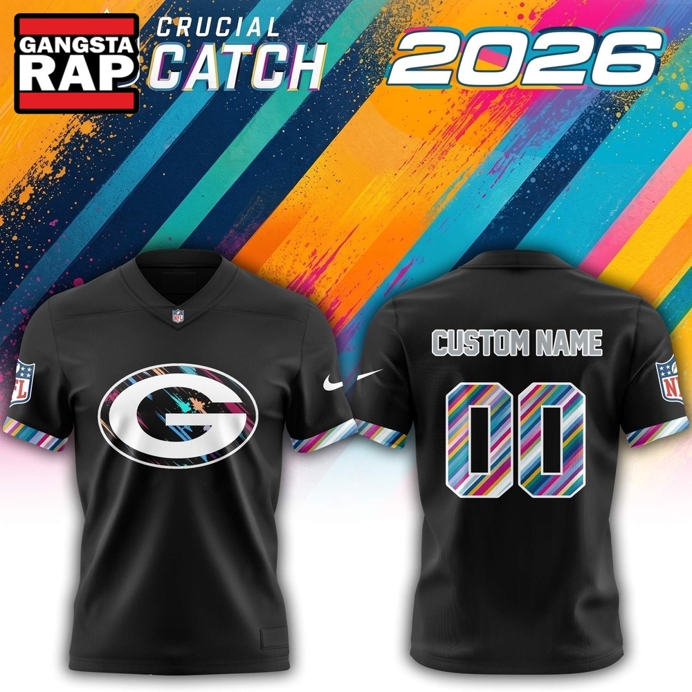 Green Bay Packers NFL 2026 Crucial Catch Limited Edition Black Football Jersey, Trending Football Jersey Green Bay Packers NFL 2026 Crucial Catch Limited Edition Black Football Jersey, Trending Football Jersey