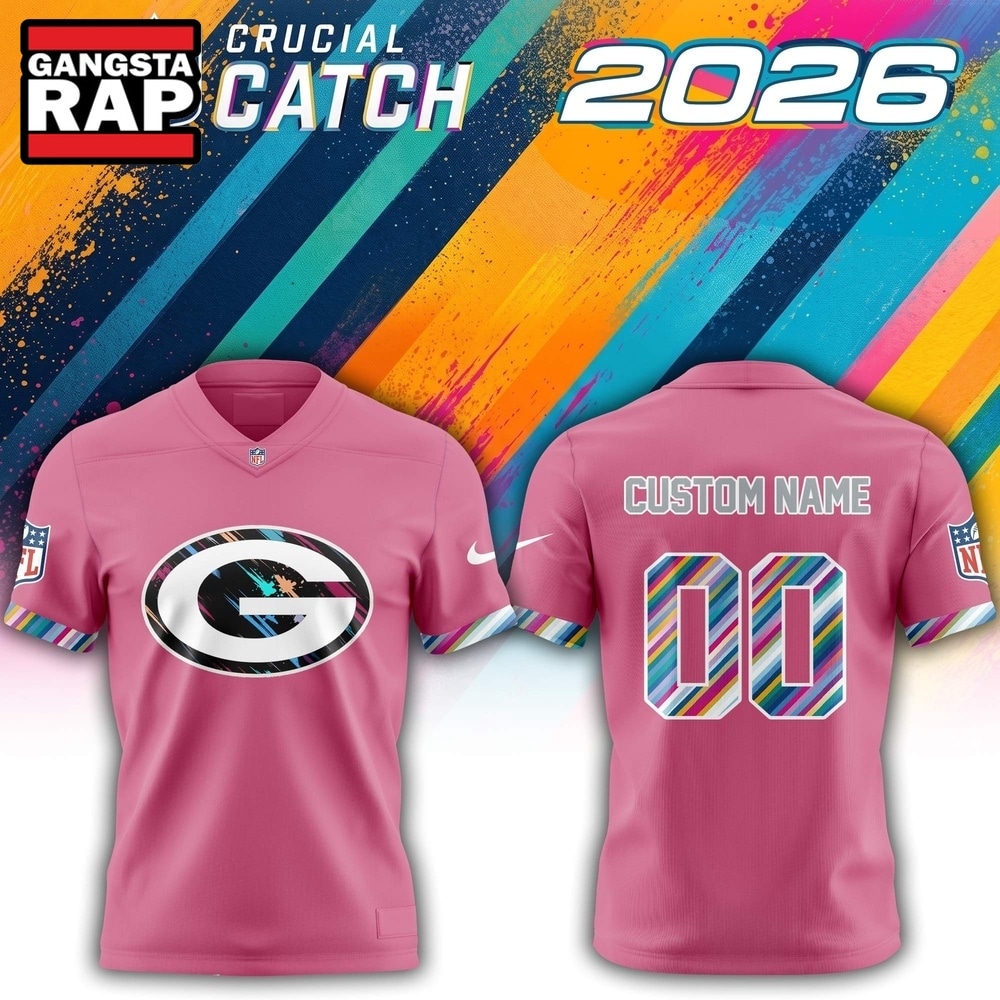 Green Bay Packers NFL 2026 Crucial Catch Limited Edition Pink Football Jersey, Trending Football Jersey Green Bay Packers NFL 2026 Crucial Catch Limited Edition Pink Football Jersey, Trending Football Jersey
