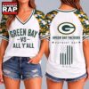 Green Bay Packers NFL vs All Y' All United We Stand V Neck T Shirt, NFL V Neck T-Shirt 3 Green Bay Packers NFL vs All Y' All United We Stand V Neck T Shirt, NFL V Neck T-Shirt Green Bay Packers Nfl VS All Y All United WE Stand V Neck T Shirt