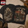 Guns N Roses Sunset L.A. Skyline Vintage Band 3D Shirt, Trending 3D Music Shirt Guns N Roses Sunset L A Skyline Vintage Band 3D Shirt