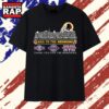 Hail To The Redskins Super Bowl Champions Skyline Signatures T Shirt, Trending 2D Shirt Hail TO The Redskins Super Bowl Champions Skyline Signatures T Shirt