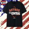 Houston Astros Run the Central 2026 AL West Champions Postseason T Shirt, Trending 2D Shirt Houston Astros Run The Central 2026 AL West Champions Postseason T Shirt