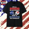 I’m a Husker on Saturdays and a Seattle Seahawk on Sundays T Shirt, Trending 2D Shirt 2 I’m a Husker on Saturdays and a Seattle Seahawk on Sundays T Shirt, Trending 2D Shirt I M A Husker ON Saturdays And A Seattle Seahawk ON Sundays T Shirt