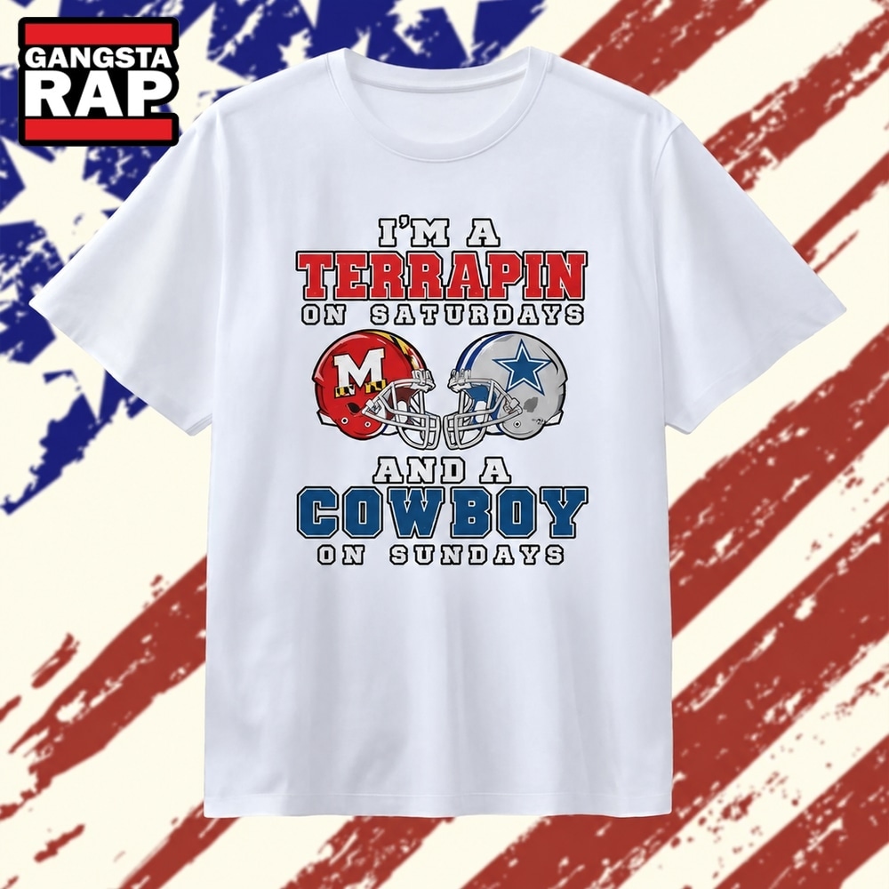 I’m a Terrapin on Saturdays and a Cowboy on Sundays T Shirt, Trending 2D Shirt I’m a Terrapin on Saturdays and a Cowboy on Sundays T Shirt, Trending 2D Shirt