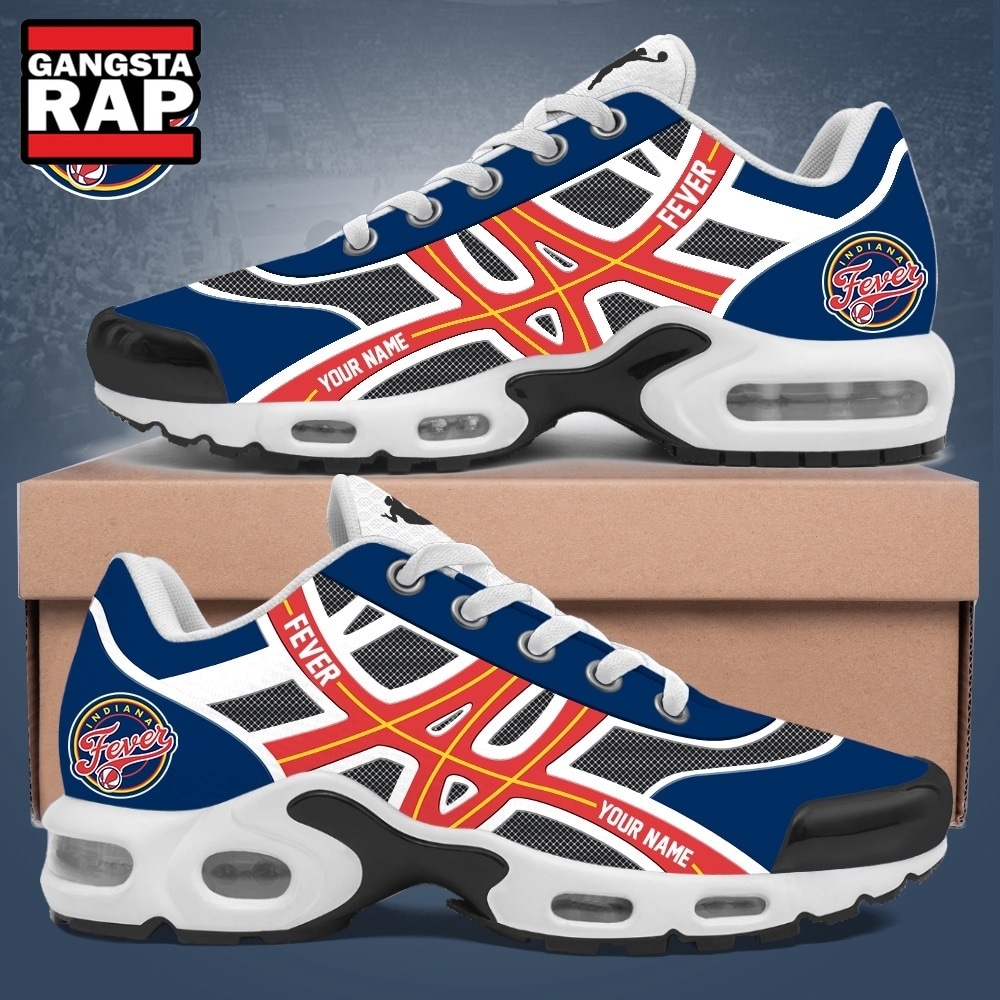 Indiana Fever WNBA 2026 Personalized Air Max Plus Shoes Sneakers Indiana Fever WNBA 2026 Personalized Air Max Plus Shoes Sneakers