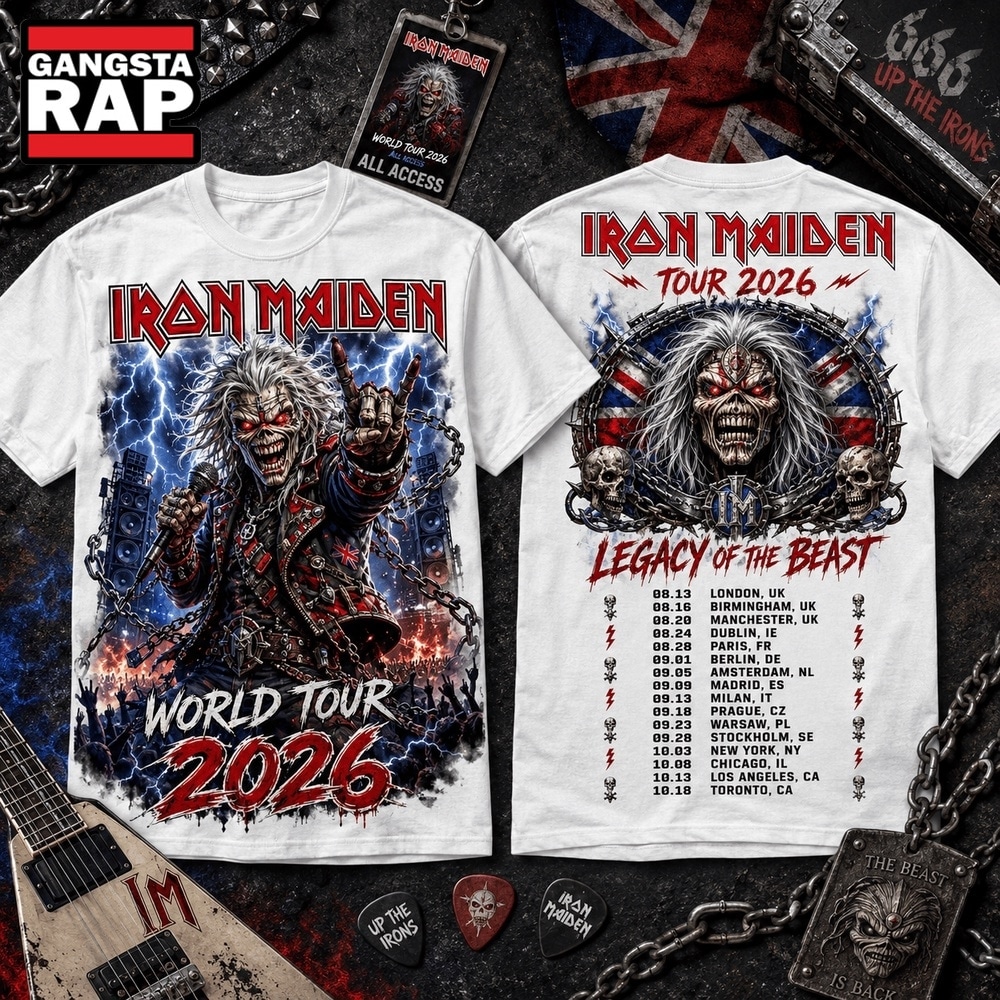 Iron Maiden Legacy of the Beast World Tour 2026 3D Shirt, Trending 3D Music Shirt Iron Maiden Legacy of the Beast World Tour 2026 3D Shirt, Trending 3D Music Shirt