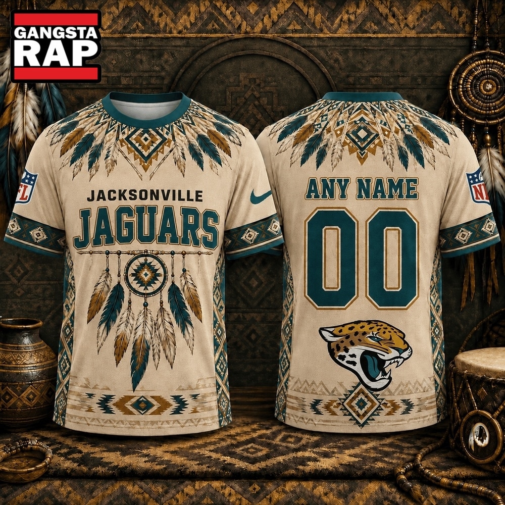 Jacksonville Jaguars 2026 NFL Native American Heritage 3D Shirt, Football New Design Shirt Jacksonville Jaguars 2026 Nfl Native American Heritage 3D Shirt