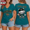 Jacksonville Jaguars NFL Hello Kitty Football V Neck T Shirt, NFL V Neck T-Shirt 3 Jacksonville Jaguars NFL Hello Kitty Football V Neck T Shirt, NFL V Neck T-Shirt Jacksonville Jaguars Nfl Hello Kitty Football V Neck T Shirt