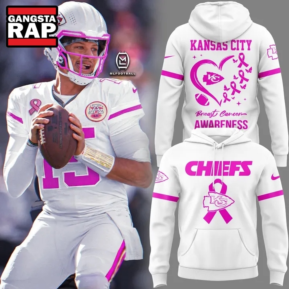 Kansas City Chiefs Breast Cancer Awareness 2026 New Design Hoodie, Trending Design Shirt Kansas City Chiefs Breast Cancer Awareness 2026 New Design Hoodie