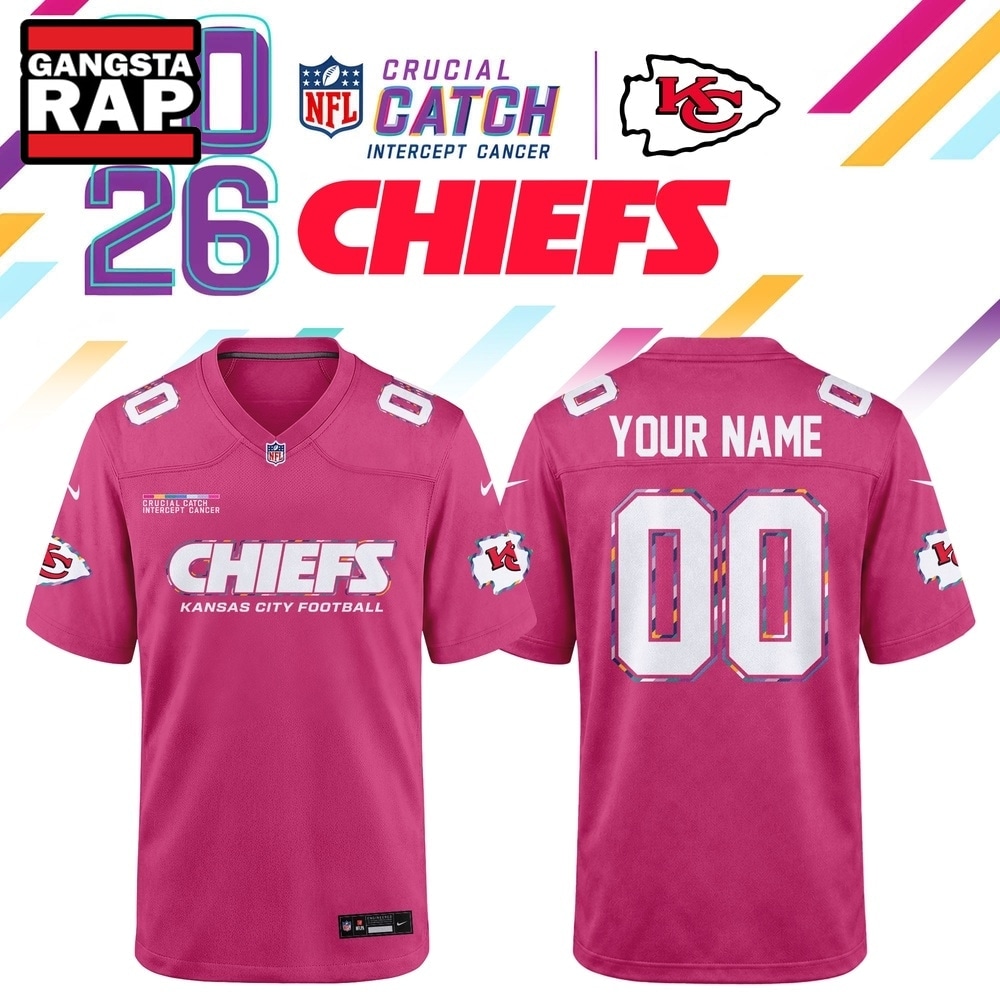 Kansas City Chiefs NFL Crucial Catch 2026 Pink Limited Edition Football Jersey, Trending Football Jersey Kansas City Chiefs NFL Crucial Catch 2026 Pink Limited Edition Football Jersey, Trending Football Jersey