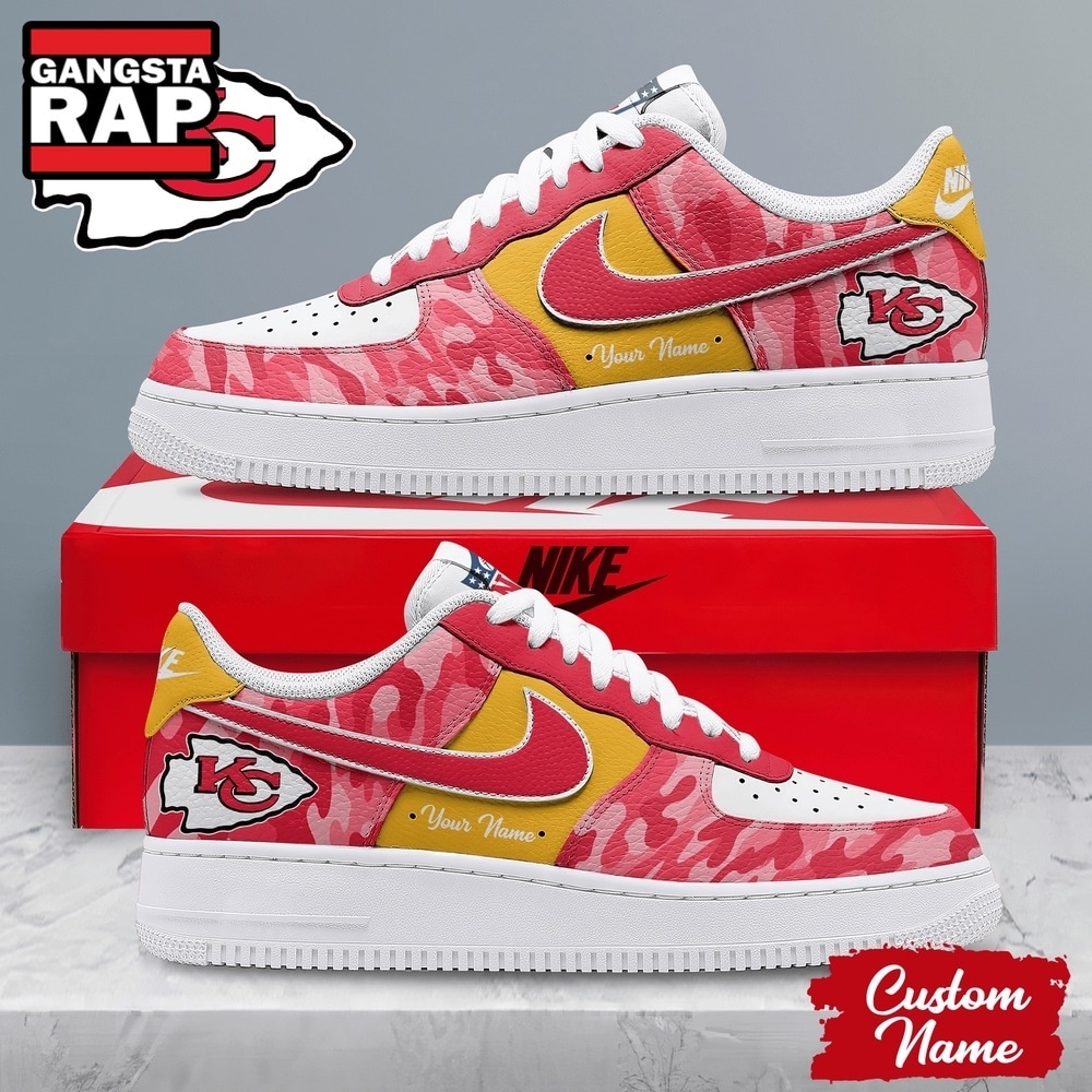 Kansas City Chiefs NFL End Zone Energy Air Force 1 Sneaker Shoes, NFL Air Force 1 Shoes Kansas City Chiefs NFL End Zone Energy Air Force 1 Sneaker Shoes, NFL Air Force 1 Shoes